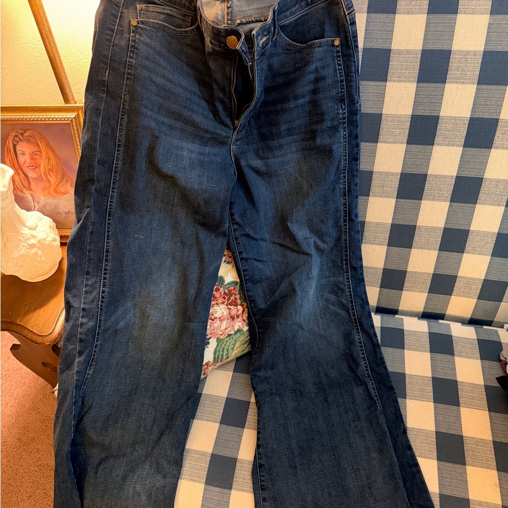 Dark Blue Denim Jeans